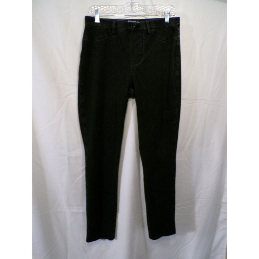 Bandolino Women's Skinny Black Jeans Size M Stretch Denim